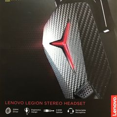 Lenovo GXD0L03745 Y Gaming Stereo Headphone with Mic (Black and Red)