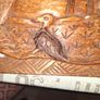 Beautiful Large Old Hand-Carved Wood Panel Indonesian Rural Village Life Scene Sculpture. Post Available, Beautifully carved from a single piece of wood Ideal for Home or Stage Movie Props Image 6