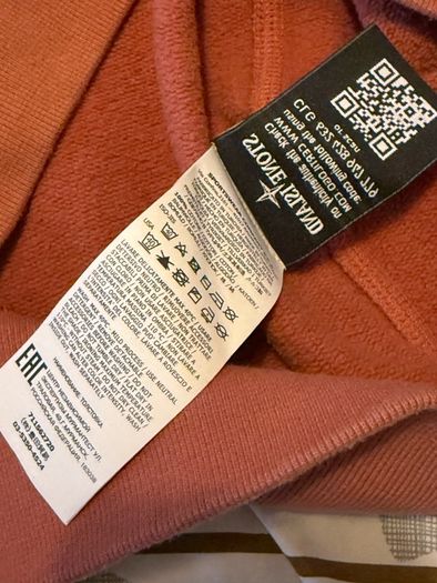 Stone Island Crewneck Sweatshirt Coral Genuine