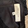 Selected Femme Black Lace Fully Lined Dress - Size 12 Image 6
