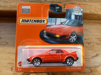 Matchbox 1984 Toyota MR2 Lights Down