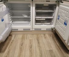 Intergrated fridge and freezer