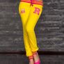 yellow white pants size l-xl xl\xxl 12-14-16 Image 5