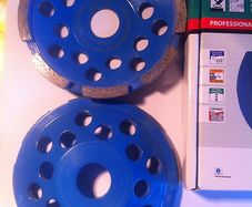 PROFESSIONAL Diamond grinding disc, cup, wheel 115mm, 4.5" concrete, stone
