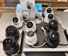Hikvision 9-Camera Hikvision & HiLook PoE Security System (16-Ch 4K NVR, 12TB HDD)