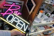Neon LED BAR Open Sign Business Office man cave