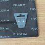 Pilgrim jewelry floral lilac costume silver plated earrings Image 2