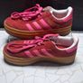 Adidas Gazelle Bold Women's Platform Trainers Suede Red Pink Size UK 4 1/4 Image 10