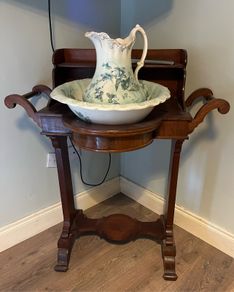 antique washstand