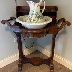 antique washstand