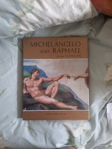 Michelangelo abd Raphael in the Vatican book