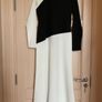 Stunning elegant like new black and white statement occasion dress 10 12 Image 3