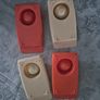 Vintage 1970s Retro Mid Century breakfast boiled egg/toast trays originals Image 8