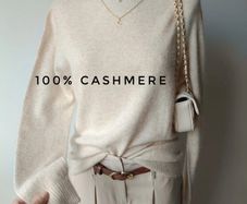 Cashmere turtleneck jumper