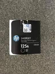 HP 125A Black Laserjet Toner Cartridge CB540A