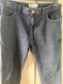 Next men's straight fit indigo blue 36R
