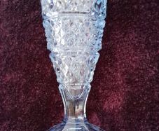 Vintage Pale Blue - Glass Vase