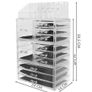 Transparent Acrylic Makeup Organizer Image 2