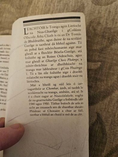 Scothscealta. By Padraic O Conaire.  Edited by THOMAS DE BHALDRAITHE. Paperback In Good Condition. See Photos For Same.