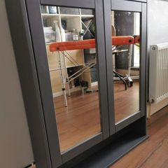 IKEA double mirrored bathroom cabinet
