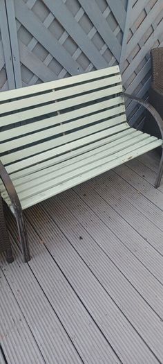 garden bench