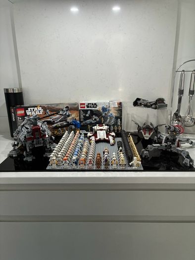 Lego starwars clone bundle with collectable figures