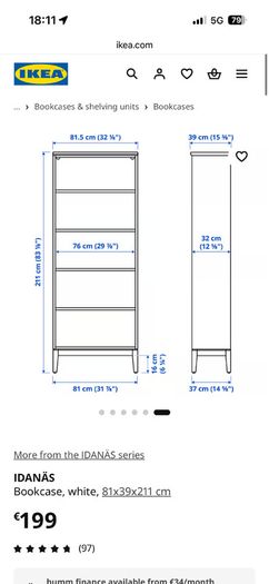 Shelving unit/Bookcase