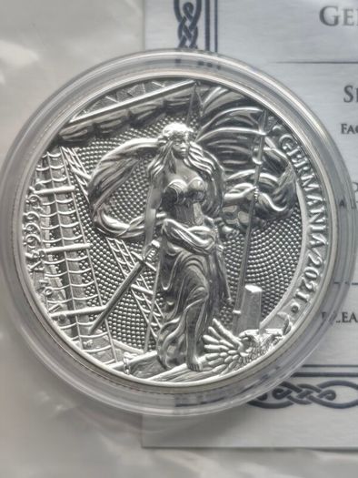 Germania 5 marks silver coin 1oz