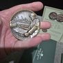 Easter rising proclamation bronze medal coin Image 2
