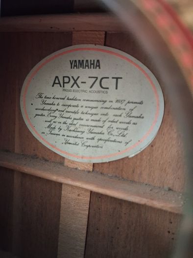 Yamaha Apx 7ct