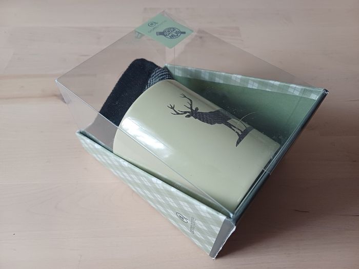 Stag Coffee Mug & Socks Gift Set BRAND NEW