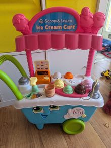 leap frog scoop and learn ice cream cart