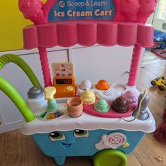 leap frog scoop and learn ice cream cart