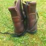 New safety leather shoes size 10 Image 5