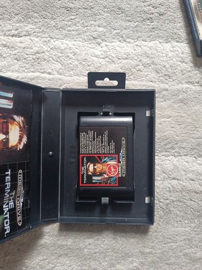 The Terminator Mega Drive Boxed with Manual