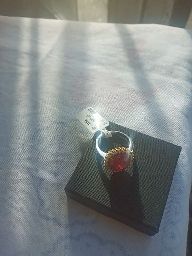 3.5 Carat Ruby and diamond ring with papers
