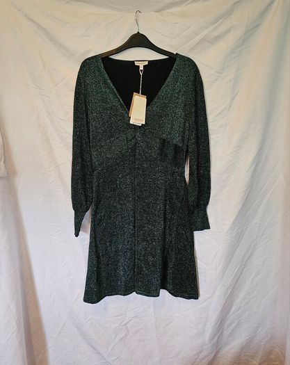 Monsoon Green Sparkly Dress