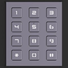 Hikvision DS-KD-KP Keypad Module Numeric Access Control KD8 Series NEW & BOXED