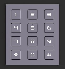 Hikvision DS-KD-KP Keypad Module Numeric Access Control KD8 Series NEW & BOXED