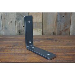 Brackets L-Shaped Silver