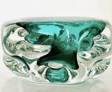 Vintage Liskeard Cornish studio glass Jim Dyer