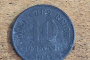 German Empire, Germany, 10 Pfennig 1921 - free standard postage