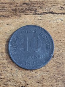 German Empire, Germany, 10 Pfennig 1921 - free standard postage