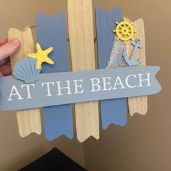 Beach sign