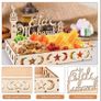 Brand new Eid Mubarak plate wooden tray, Image 3
