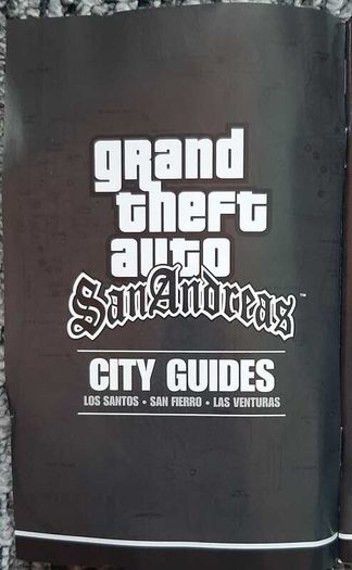 GTA San Andreas (PC DVD-ROM) Complete with Map, Poster & Manual