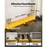 3.66 m Length x 51 cm Height Sandbag Alternative, Water Barrier for Flooding with Great Waterproof Effect, Reusable PVC Water Diversion Tubes, Flood Barriers for Home, Door, Garage Image 2