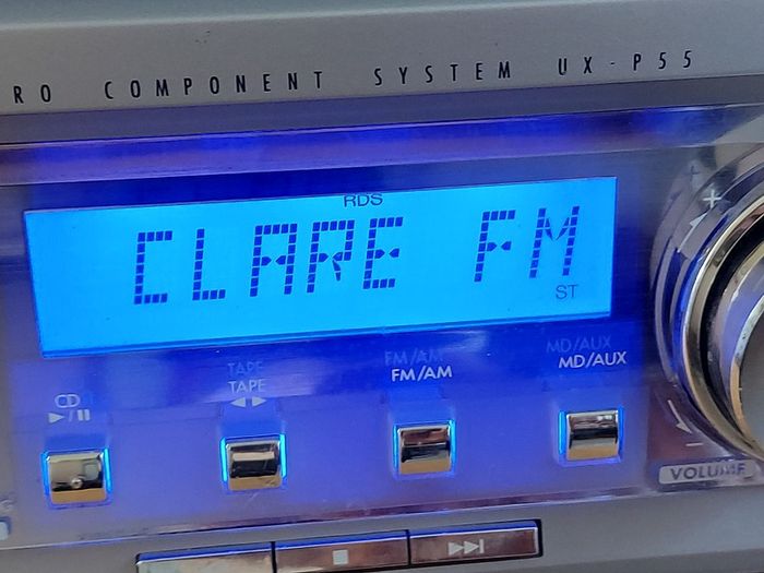 JVC Micro Component System, Model No. CA-UXP55, and 2 JVC Speakers, SP-UXP55, Radio, Tape and CD, in excellent cosmetic condition