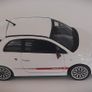 Diecast Model Abarth 500 2008 White - Collectable Motorama 1:43 Image 5