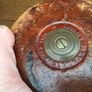 Antique 1940s Leather Case Measuring tape Image 7